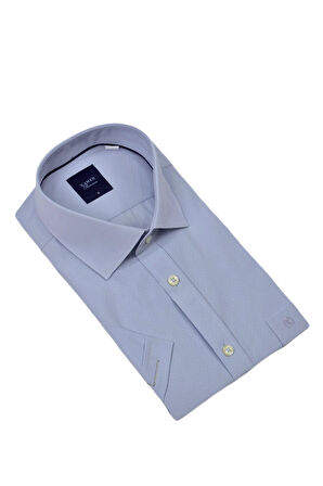 Erkek Klasik Armürlü Kısa Kol Gömlek 9402 BGL-ST04575