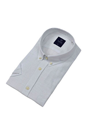 Erkek Klasik Kısa Kol Gömlek Pamuklu 9415 BGL-ST04581