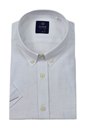 Erkek Klasik Kısa Kol Gömlek Pamuklu 9415 BGL-ST04581