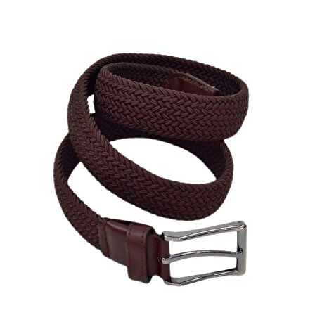 Erkek Dokuma Örgülü Kemer Elastik, Streç Özellikli BGL-ST04588