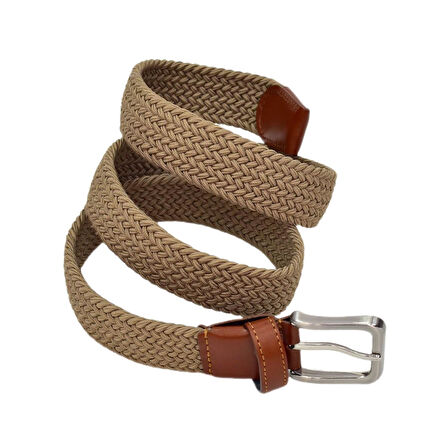 Erkek Dokuma Örgülü Kemer Elastik, Streç Özellikli BGL-ST04588