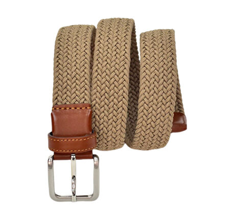 Erkek Dokuma Örgülü Kemer Elastik, Streç Özellikli BGL-ST04588