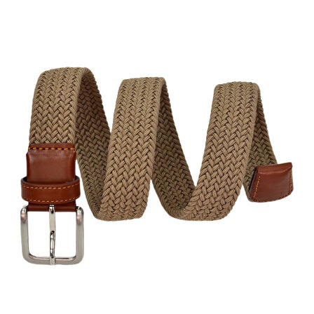 Erkek Dokuma Örgülü Kemer Elastik, Streç Özellikli BGL-ST04588