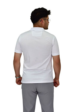 Erkek Polo Yaka Pano Çizgili Tişört T273 BGL-ST04592