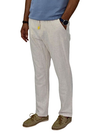 Erkek Pamuklu Yazlık Lastikli Pantolon 1928 BGL-ST04596
