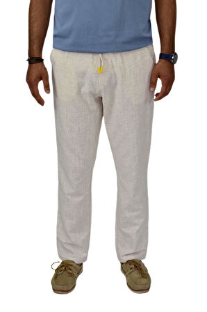 Erkek Pamuklu Yazlık Lastikli Pantolon 1928 BGL-ST04596