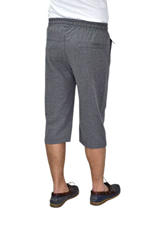 Erkek Rahat Kesim Düz Paça Likralı Kumaş Kapri BGL-ST04614