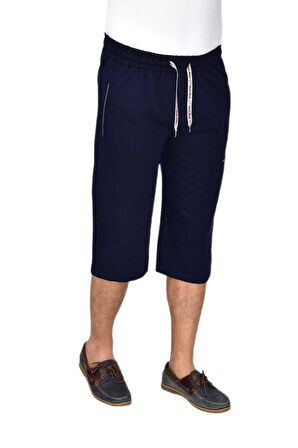 Erkek Rahat Kesim Düz Paça Likralı Kumaş Kapri BGL-ST04616