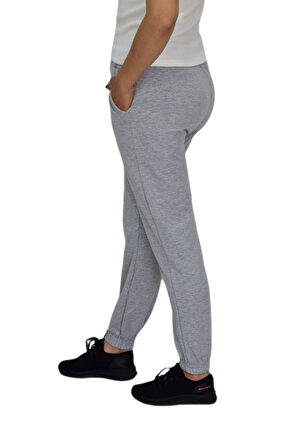 Kadın Siyah Paça Lastikli Eşofman Altı BGL-ST04628