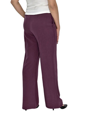 Kadın Lastikli Bol Pantolon BGL-ST04637