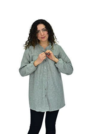 Kadın Kol Lastikli Bluz BGL-ST04645