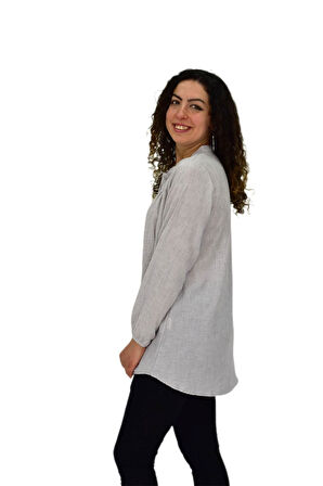 Kadın Kol Lastikli Bluz BGL-ST04645