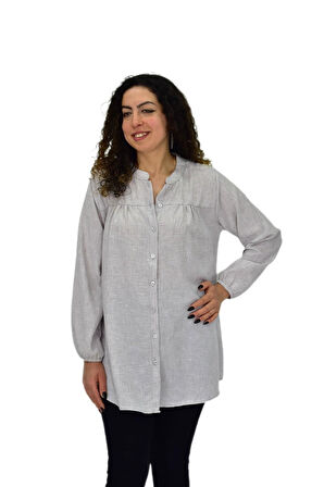 Kadın Kol Lastikli Bluz BGL-ST04645