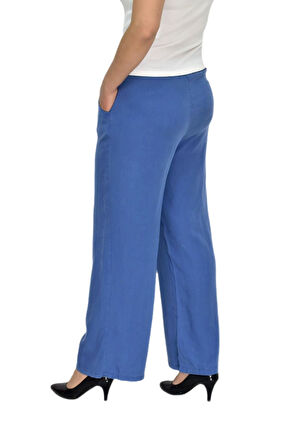 Kadın Lastikli Bol Pantolon BGL-ST04646