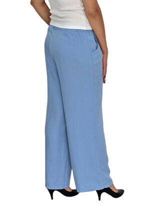 Kadın Lastikli Bol Pantolon BGL-ST04646
