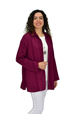 Kadın Gömlek Tişöt 2 Li Kombin Takım BGL-ST04660