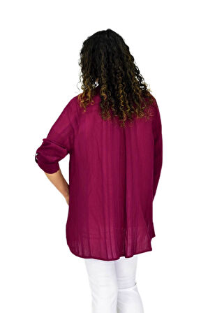 Kadın Gömlek Tişöt 2 Li Kombin Takım BGL-ST04660