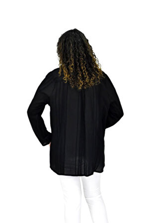 Kadın Gömlek Tişöt 2 Li Kombin Takım BGL-ST04660