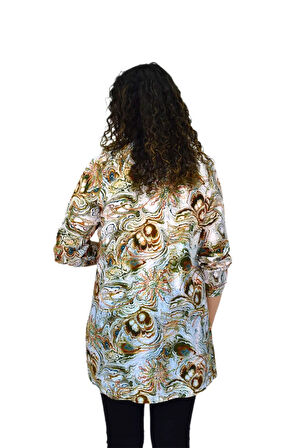 Kadın Gömlek Tişöt 2 Li Kombin Takım BGL-ST04666