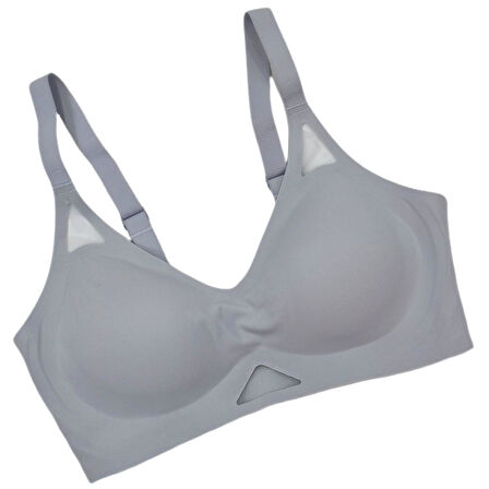 Kadın Silikonlu Lazer Kesim Sütyen B Cup BGL-ST04721