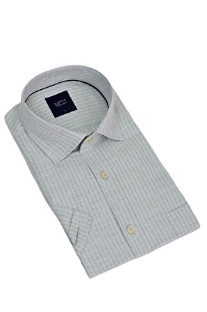 Erkek Klasik Kısa Kol Gömlek  9526 BGL-ST04748