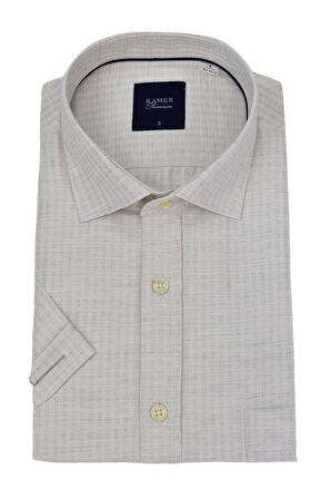 Erkek Klasik Kısa Kol Gömlek  9526 BGL-ST04748
