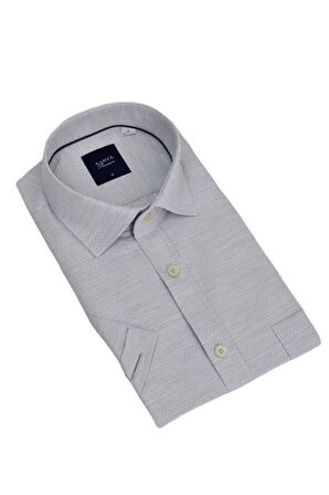 Erkek Klasik Kısa Kol Gömlek  9528 BGL-ST04749