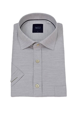 Erkek Klasik Kısa Kol Gömlek  9528 BGL-ST04749
