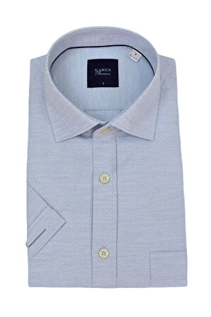 Erkek Klasik Kısa Kol Gömlek  9528 BGL-ST04749