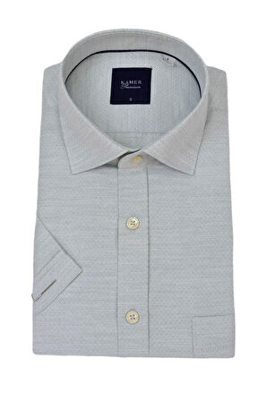 Erkek Klasik Kısa Kol Gömlek  9528 BGL-ST04749