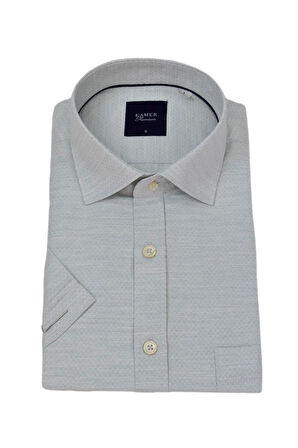 Erkek Klasik Kısa Kol Gömlek  9528 BGL-ST04749