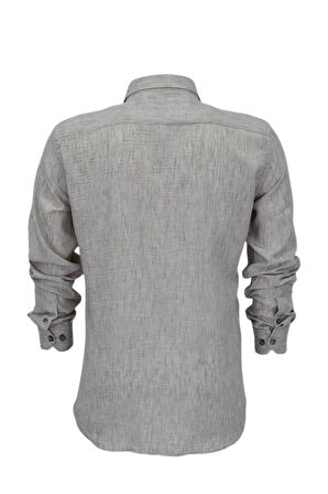 Erkek Yazlık Klasik Uzun Kol Gömlek 3819 BGL-ST04753