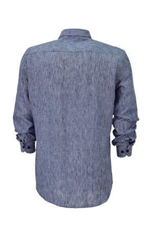 Erkek Yazlık Klasik Uzun Kol Gömlek 3819 BGL-ST04753