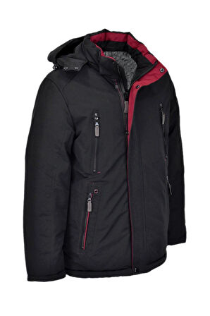 Erkek Kapüşonlu Spor Mont 85114 BGL-ST04767