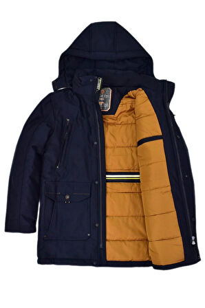 Erkek Kapüşonlu Spor Mont 85111 BGL-ST04165