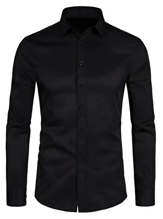 Erkek Slim Fitt Uzun Kol Gömlek 2290 BGL-ST04378