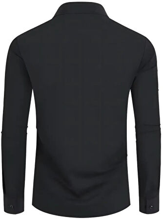 Erkek Slim Fitt Uzun Kol Gömlek 2290 BGL-ST04378