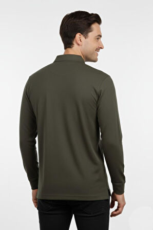 Erkek Gömlek Yaka Kol Manşetli Cepli Sweat 4249 BGL-ST04862