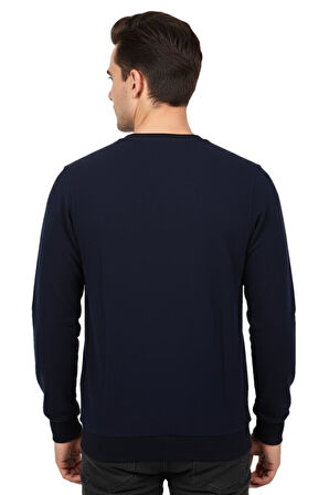 Erkek Sıfır Yaka Sweatshirt BGL-ST04863