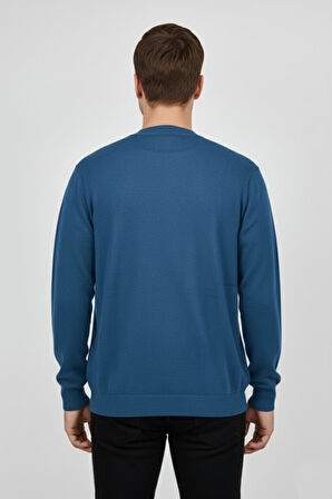 Erkek Spor Selanik Düğmeli Hırka Regular Kalıp BGL-ST04873