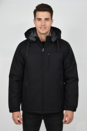 Erkek Kapüşonlu Mevsimlik Spor Mont 99537 BBGL-ST04876