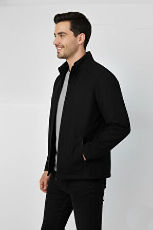 Erkek Büyük Beden Hakim Yaka Spor Mont 99547 BBGL-ST04878