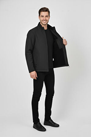 Erkek Hakim Yaka İçi Polarlı Spor Mont 99546 BGL-ST04879