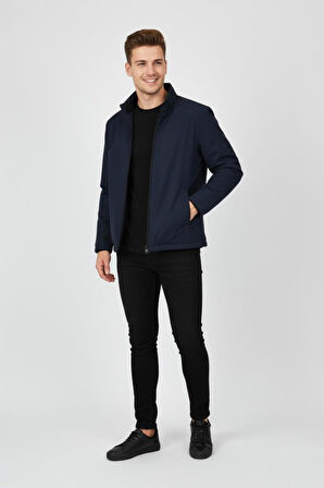 Erkek Hakim Yaka İçi Polarlı Spor Mont 99546 BGL-ST04879