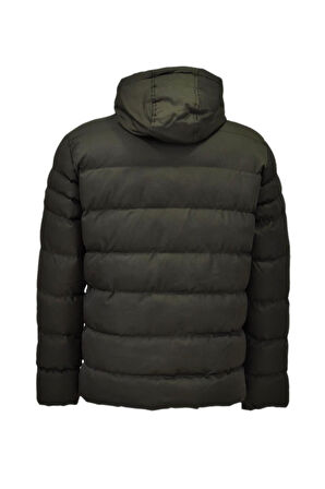 Erkek Kapüşonlu İç Kürklü Spor Mont 99526 BGL-ST04171