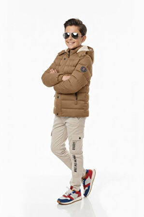 Erkek Çocuk Kapüşonlu Mont BGL-ST04885