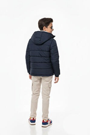 Erkek Çocuk Kapüşonlu Mont BGL-ST04885