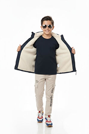 Erkek Çocuk Kapüşonlu Mont BGL-ST04885