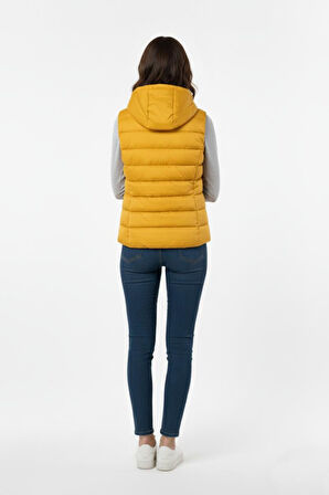 Kadın Kapüşonlu Spor Yelek 5000 BGL-ST04894