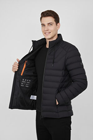 Erkek Kapüşonlu Spor Mont Regular Fit 3019 BGL-ST04897